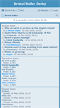 Mobile Screenshot of forum.bristolrollerderby.com